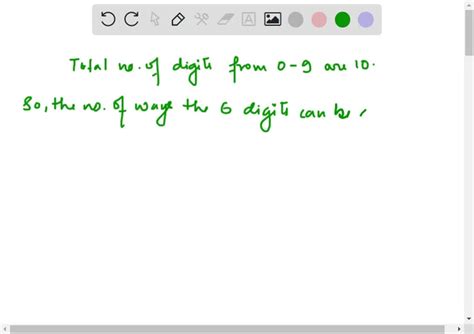 Calculating the probability of a 6 digit phone number with no repeats.